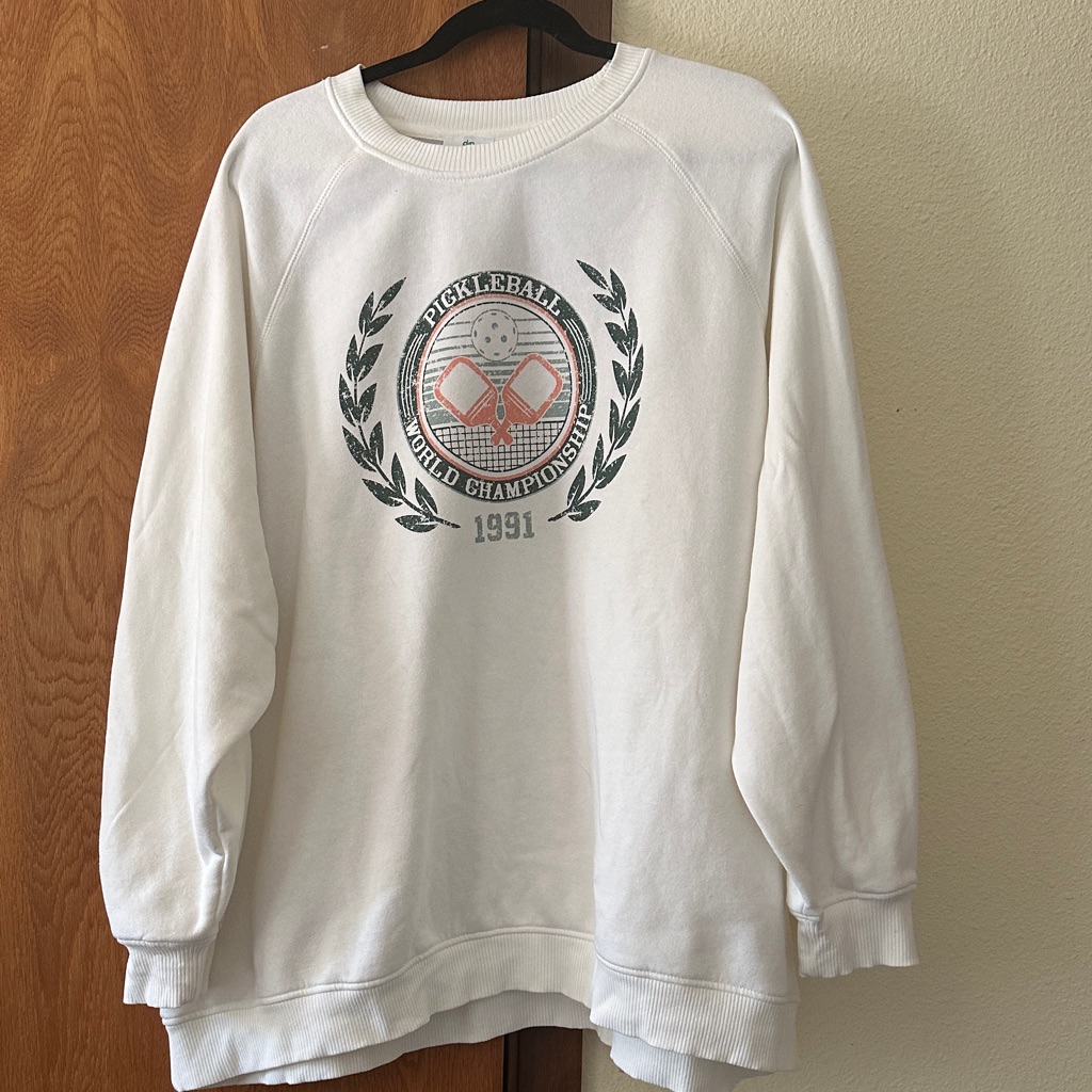 Dip Ivory Pickleball World Championship Sweatshirt 3x Nwot